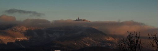 Mt.Lysa - View from Ondrejnik, Beskydy Mts., 26th December 2006